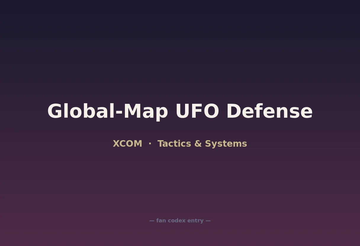 Global-Map UFO Defense
