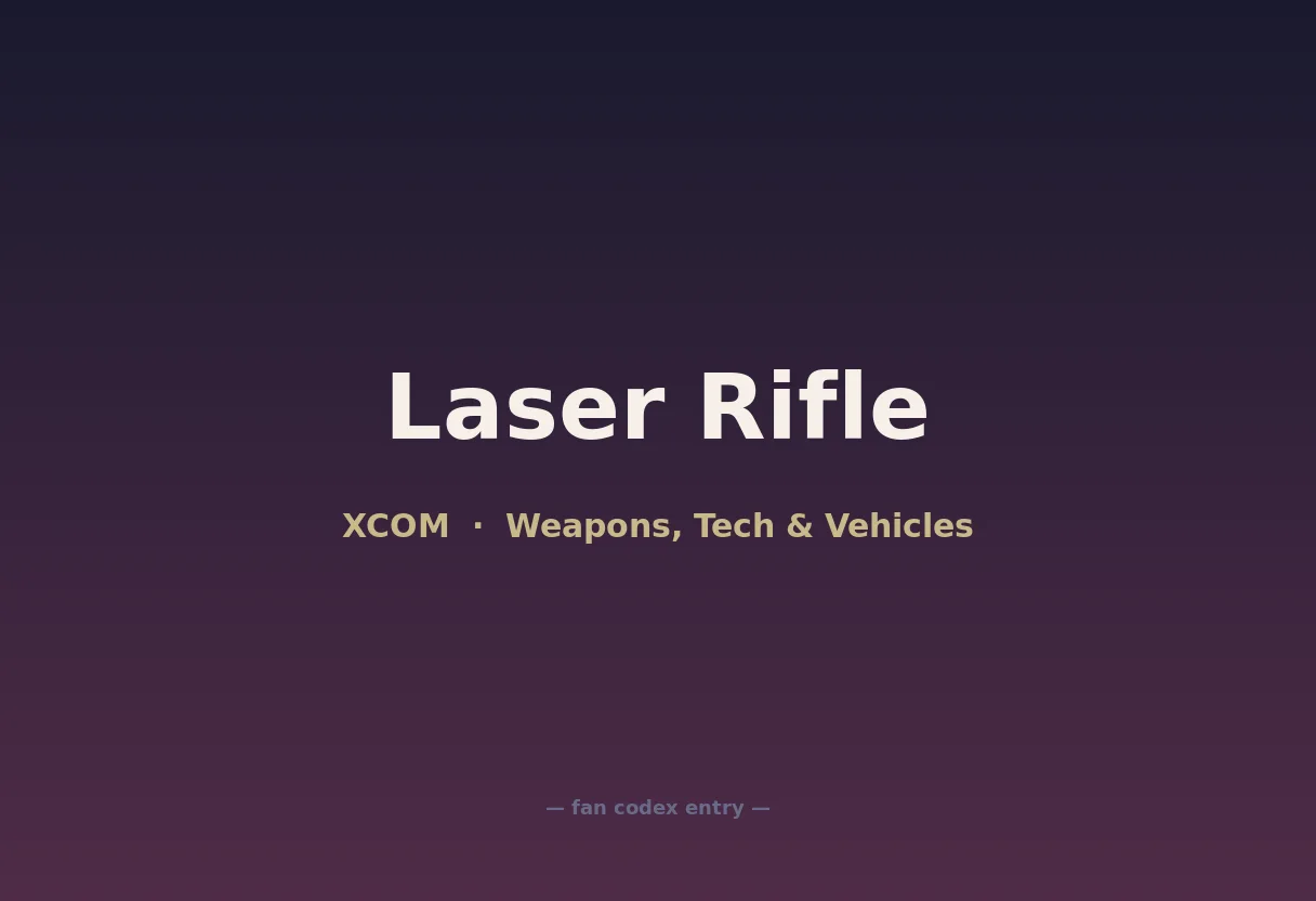 Laser Rifle