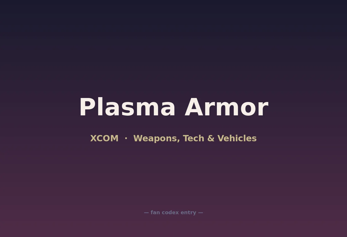 Plasma Armor