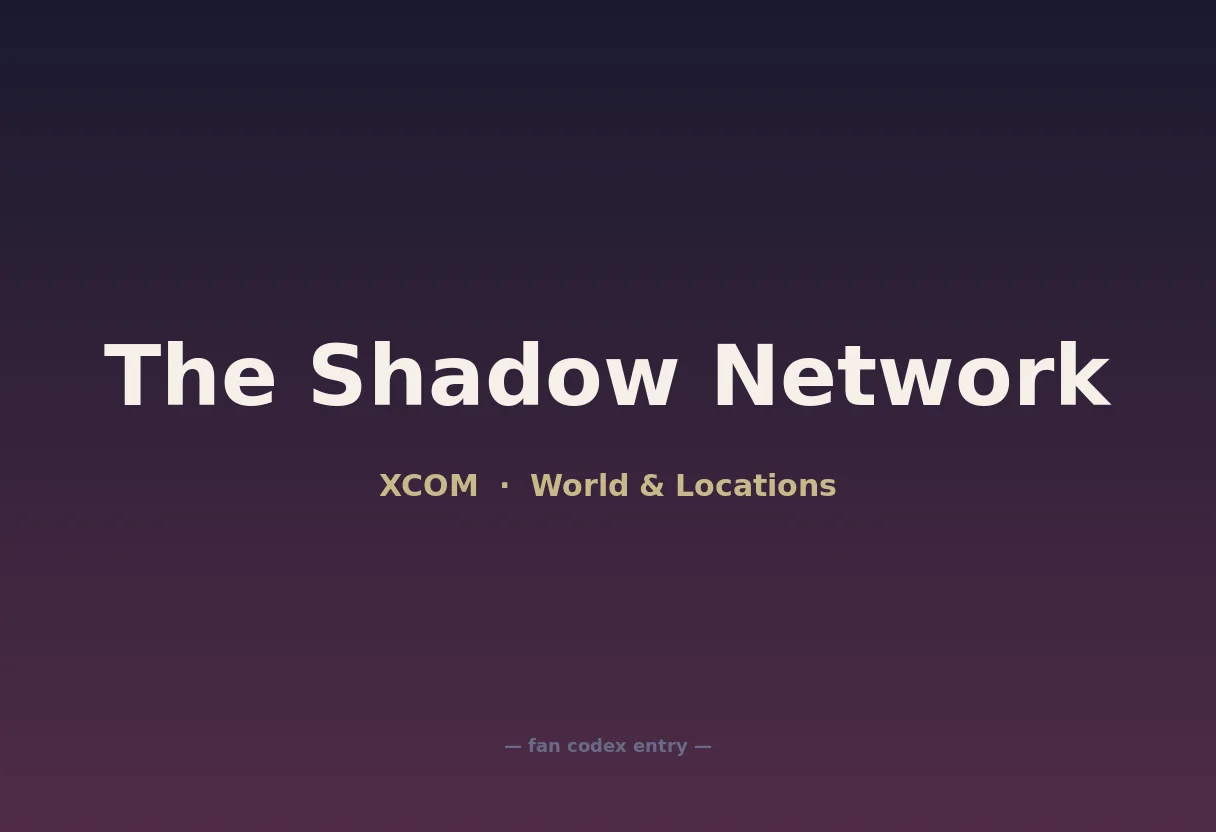 The Shadow Network