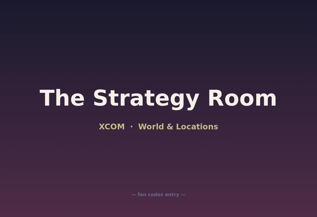 The Strategy Room